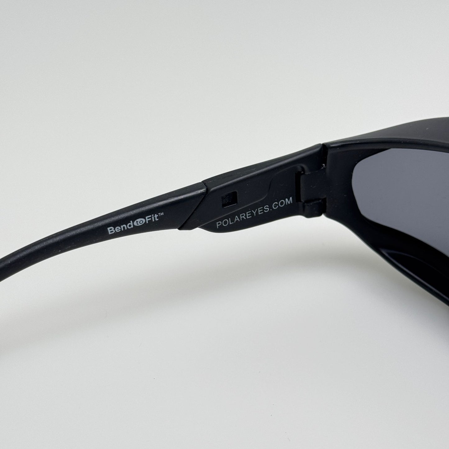 Polar Eyes Sunglasses 2RH908 Bend To Fit Black Polarized