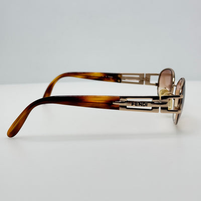 Fendi Eyeglasses Eye Glasses Frames FS209 Tortoise Italy 54-19-130