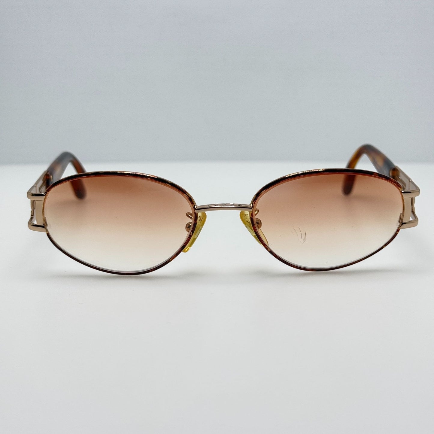 Fendi Eyeglasses Eye Glasses Frames FS209 Tortoise Italy 54-19-130
