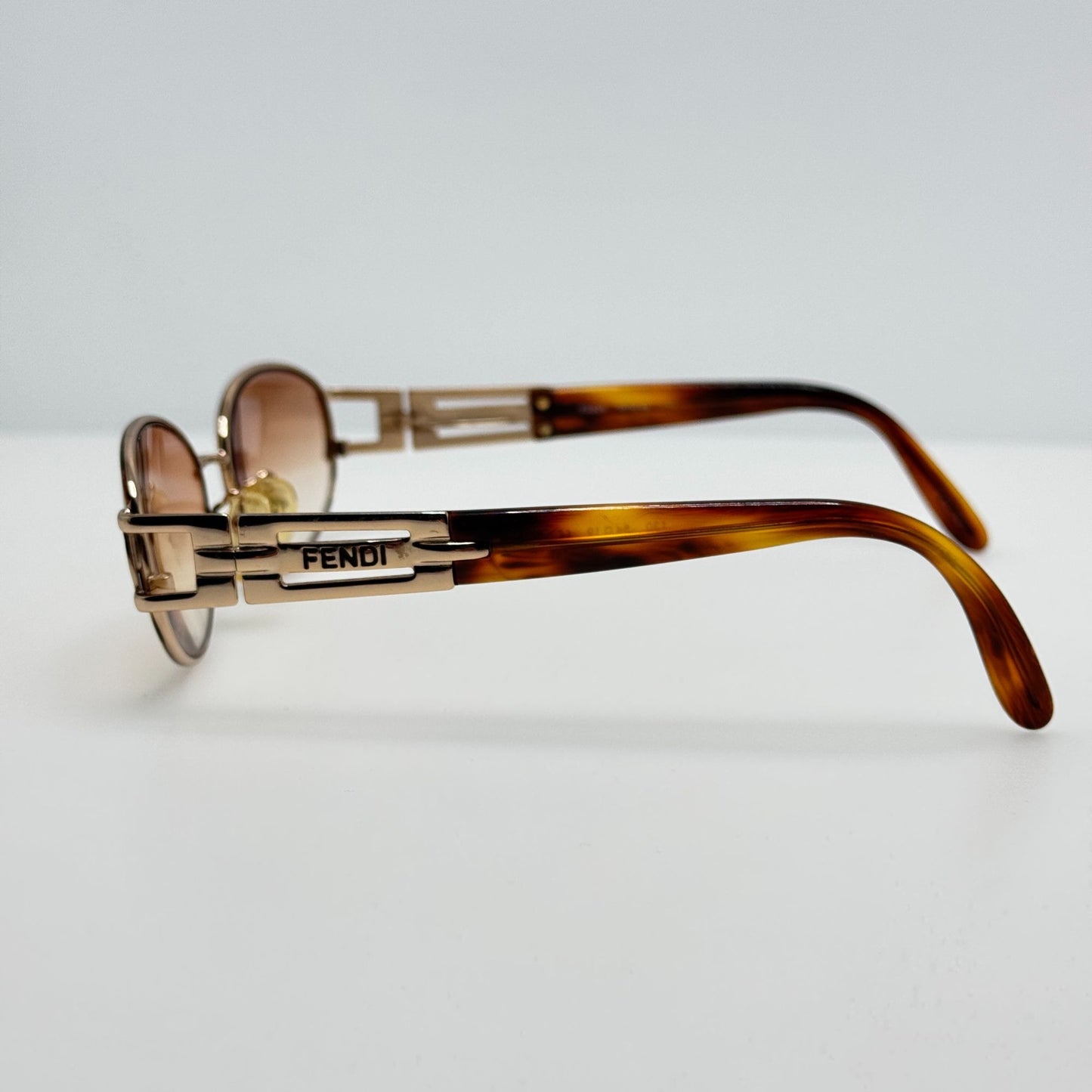 Fendi Eyeglasses Eye Glasses Frames FS209 Tortoise Italy 54-19-130