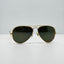 Ray Ban Bausch & Lomb Aviator Eyeglasses Eye Glasses Frames Gold 58-14