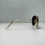 Ray Ban Bausch & Lomb Aviator Eyeglasses Eye Glasses Frames Gold 58-14