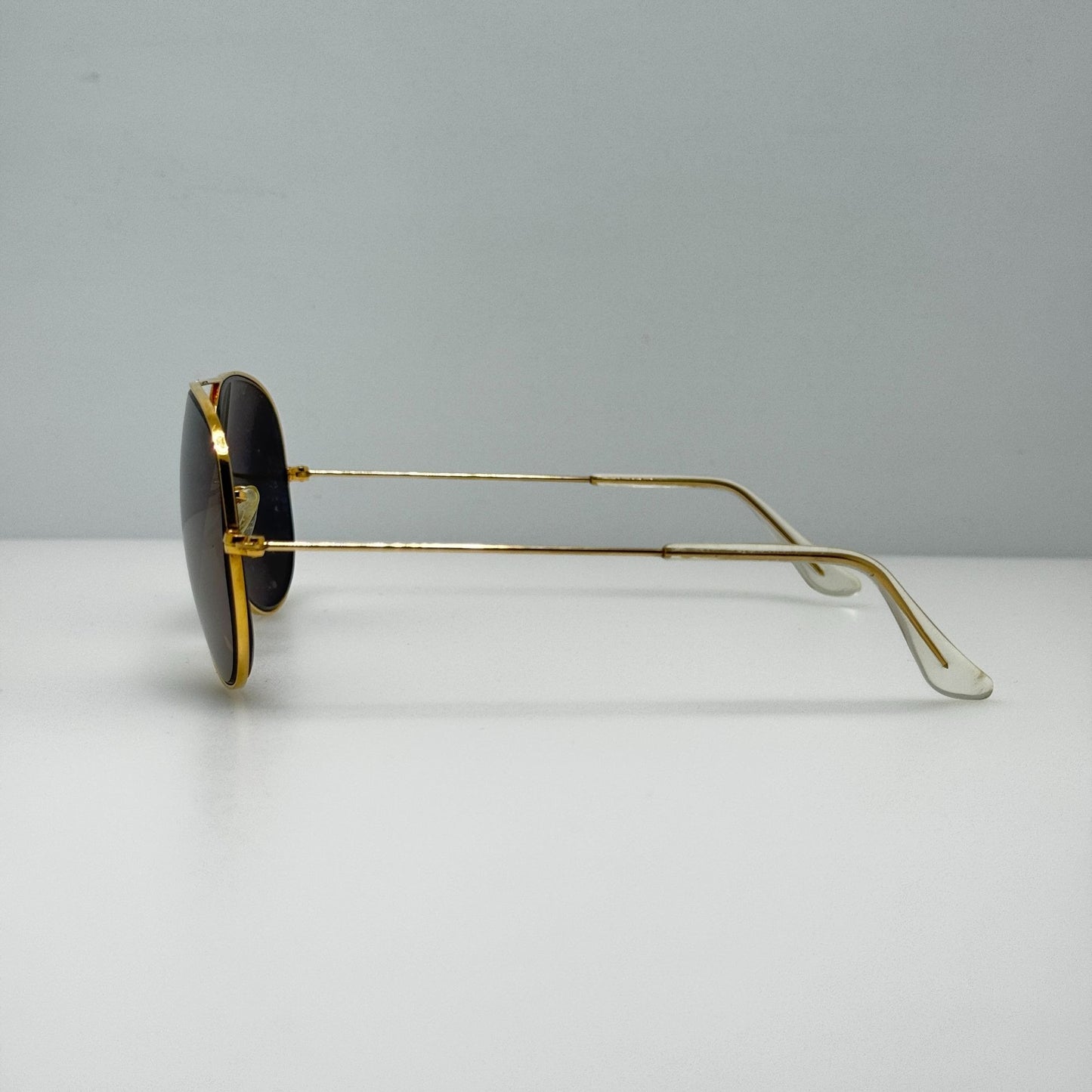 Ray Ban Bausch & Lomb Aviator Eyeglasses Eye Glasses Frames Gold 58-14