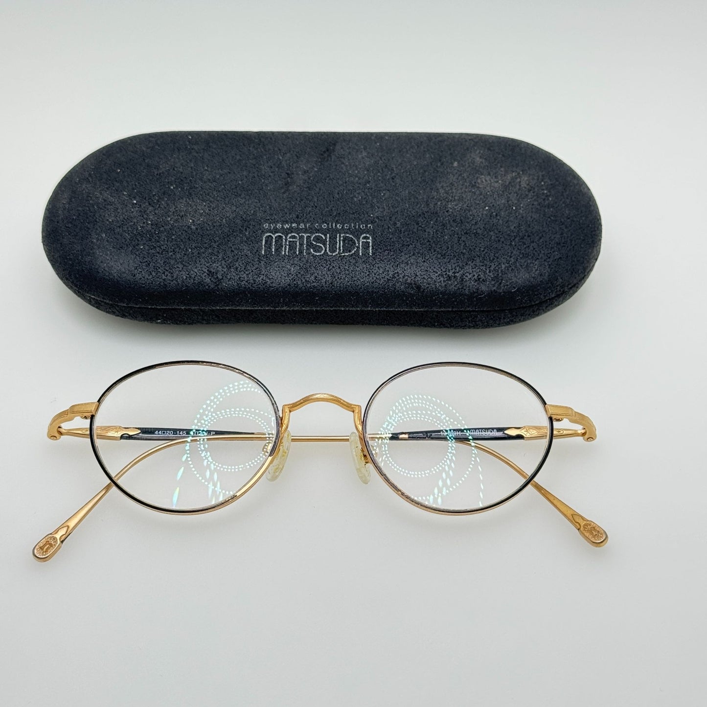 Matsuda 10189H Panto Eyeglasses Eye Glasses Frames 44-20-145 W/ Case