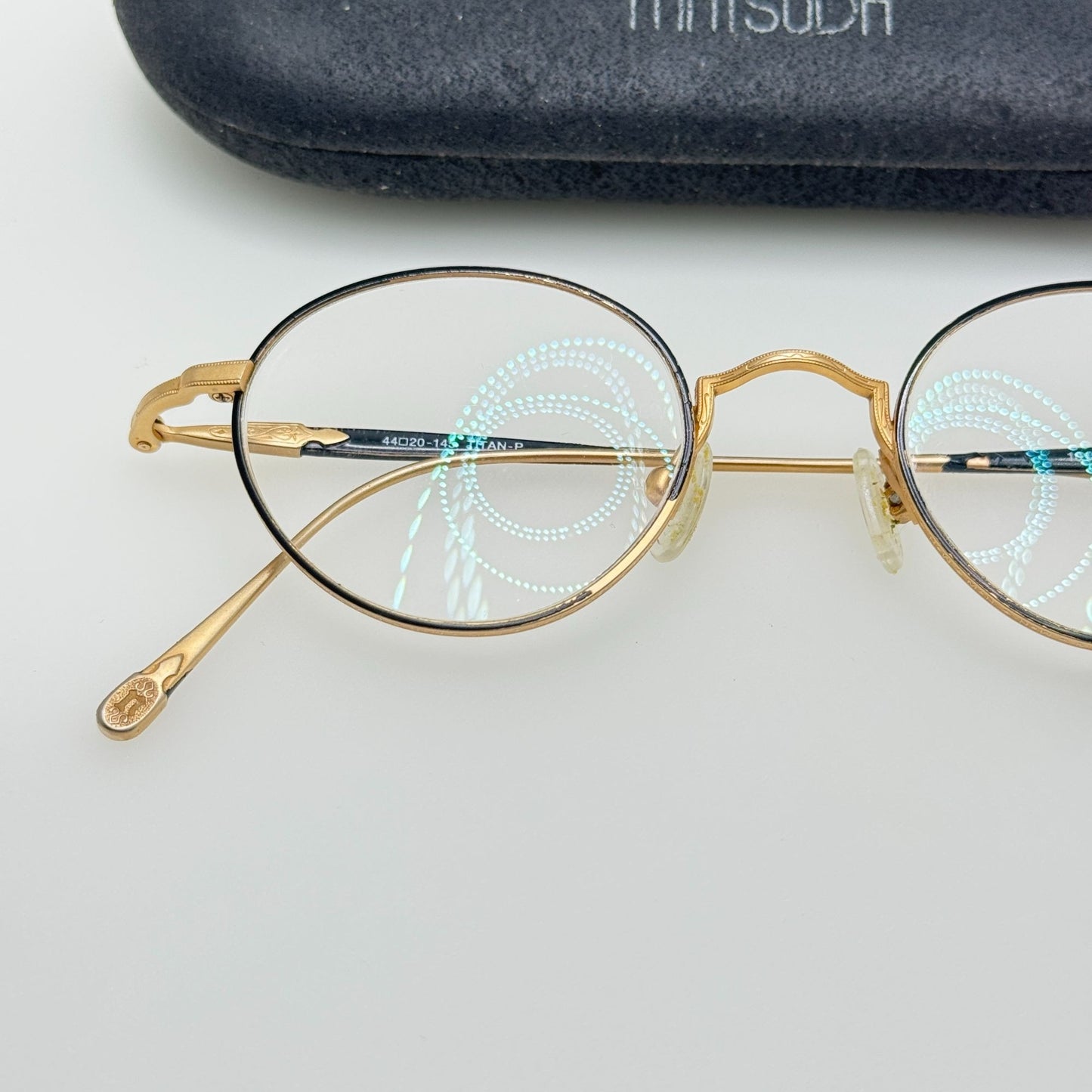Matsuda 10189H Panto Eyeglasses Eye Glasses Frames 44-20-145 W/ Case
