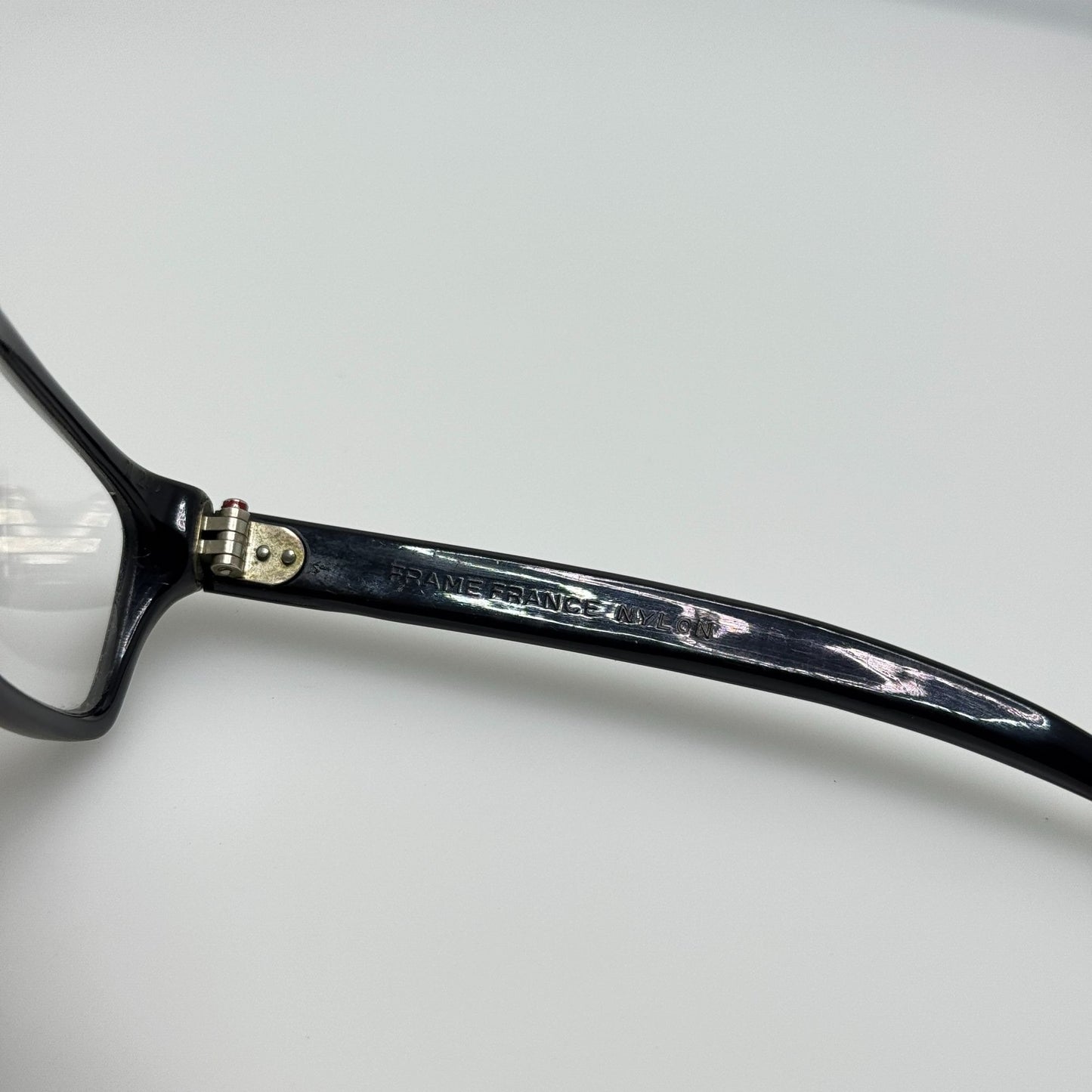 Zyloware Eyeglasses Eye Glasses Frames M24 Retro Vintage Black Nylon France