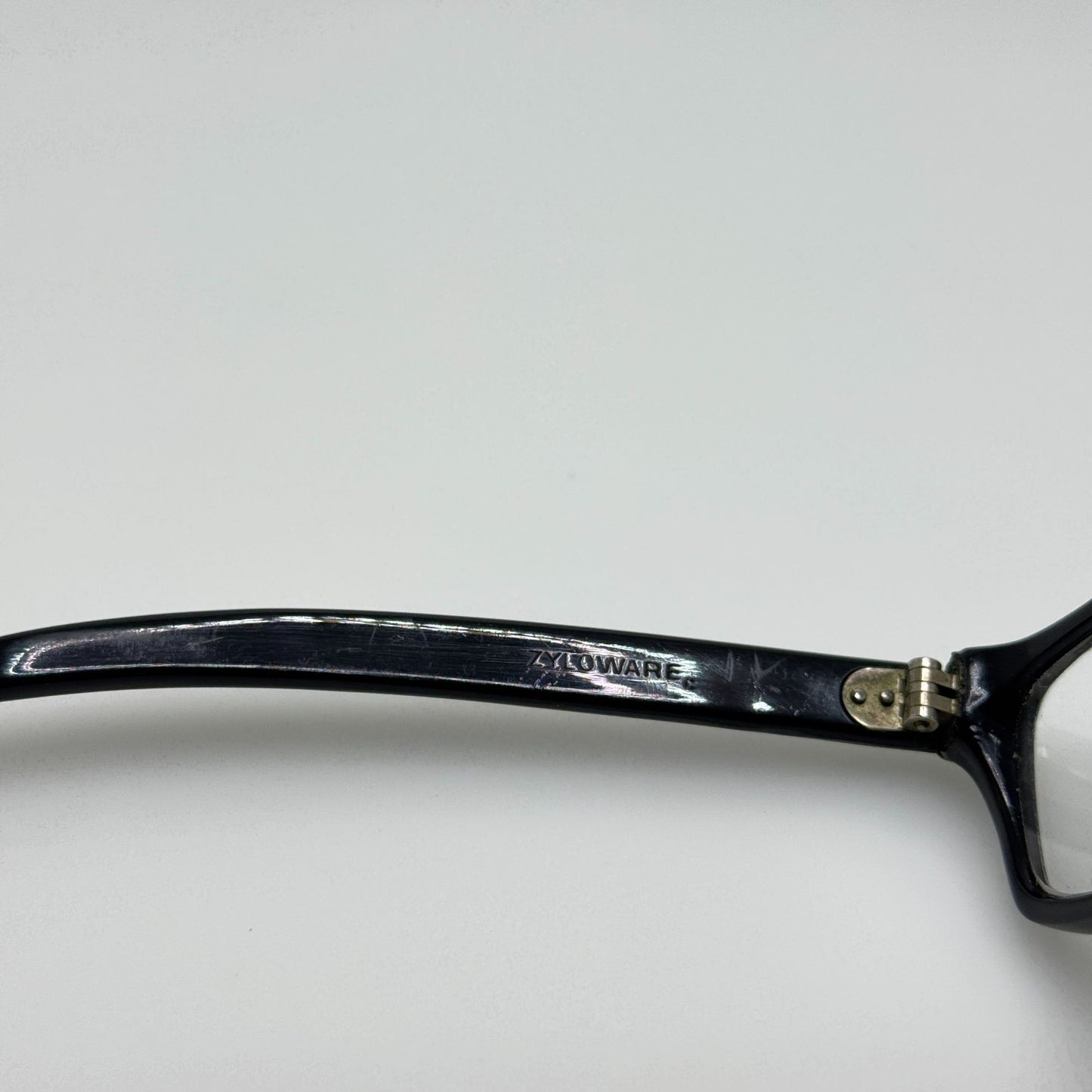 Zyloware Eyeglasses Eye Glasses Frames M24 Retro Vintage Black Nylon France