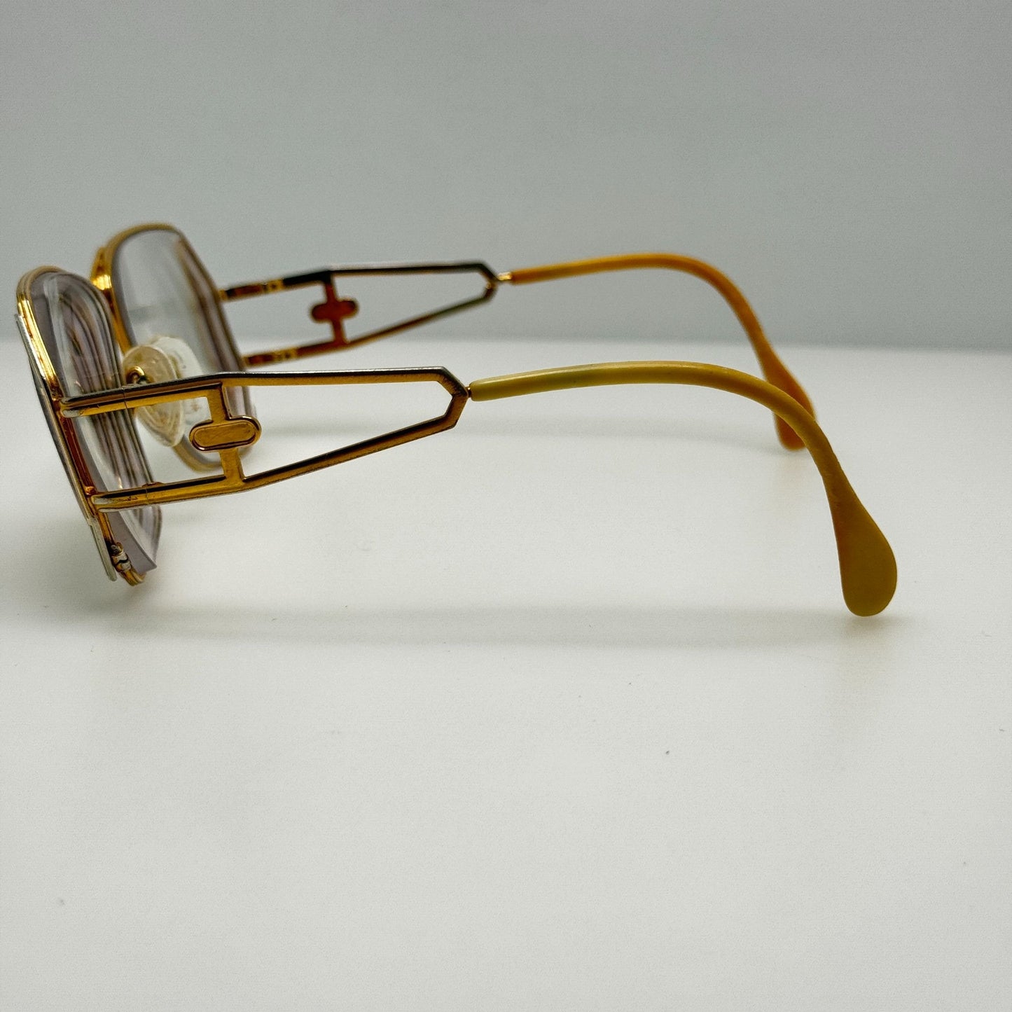 Cazal 225 Col97 013 Eyeglasses Eye Glasses Frames Gold Germany 58-13-135