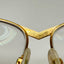 Cazal 225 Col97 013 Eyeglasses Eye Glasses Frames Gold Germany 58-13-135