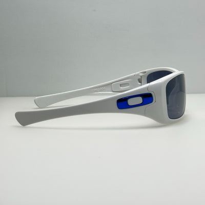 Oakley Sunglasses Hijinx White W/ Blue Icons Justin B USA