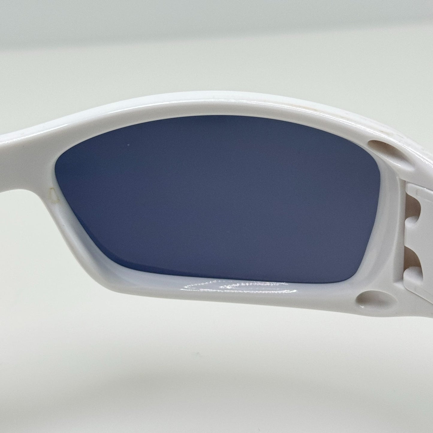 Oakley Sunglasses Hijinx White W/ Blue Icons Justin B USA