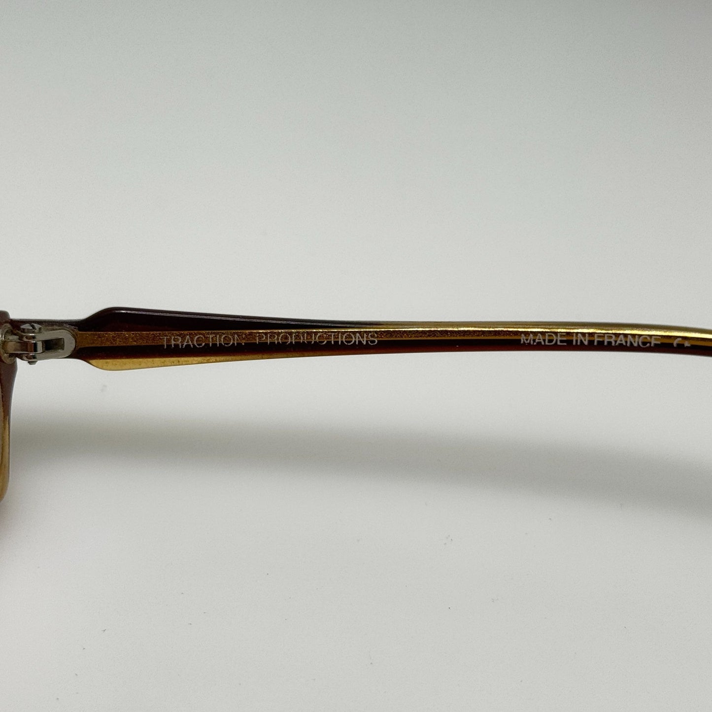 Traction Productions Cuzco Mahogblond Eyeglasses Eye Glasses Frames France 48-18