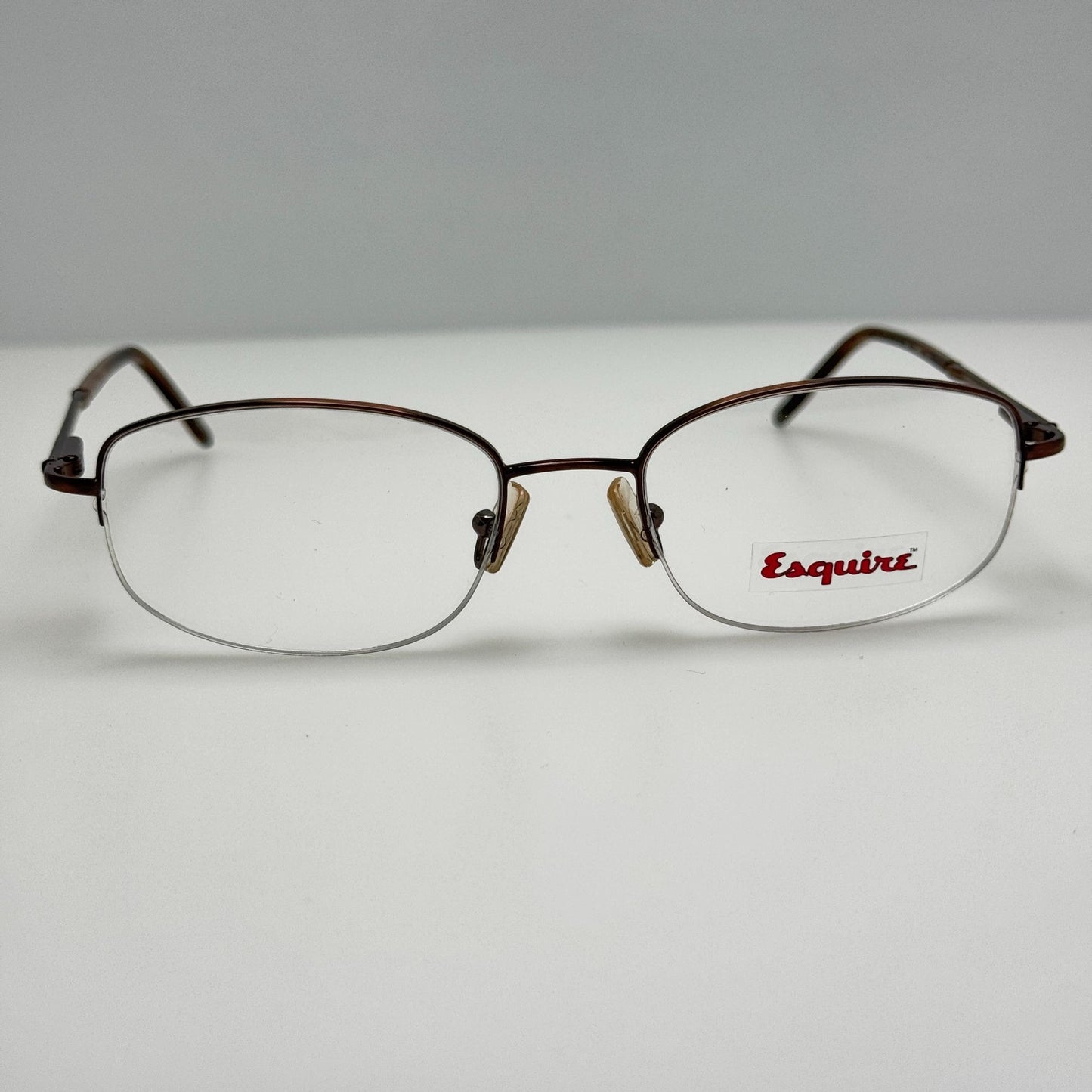 Esquire 611 Brown Eyeglasses Eye Glasses Frames 52-18-140