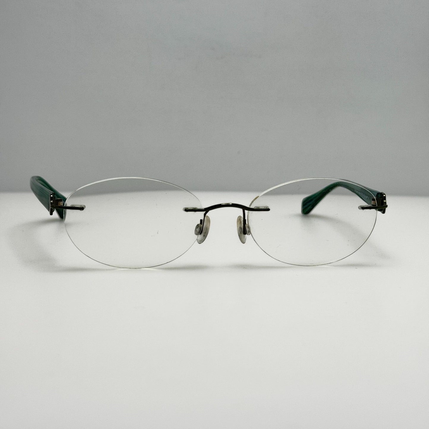 Pavi Eyeglasses Eye Glasses Frames L135 Green Marble Japan Pavi Original