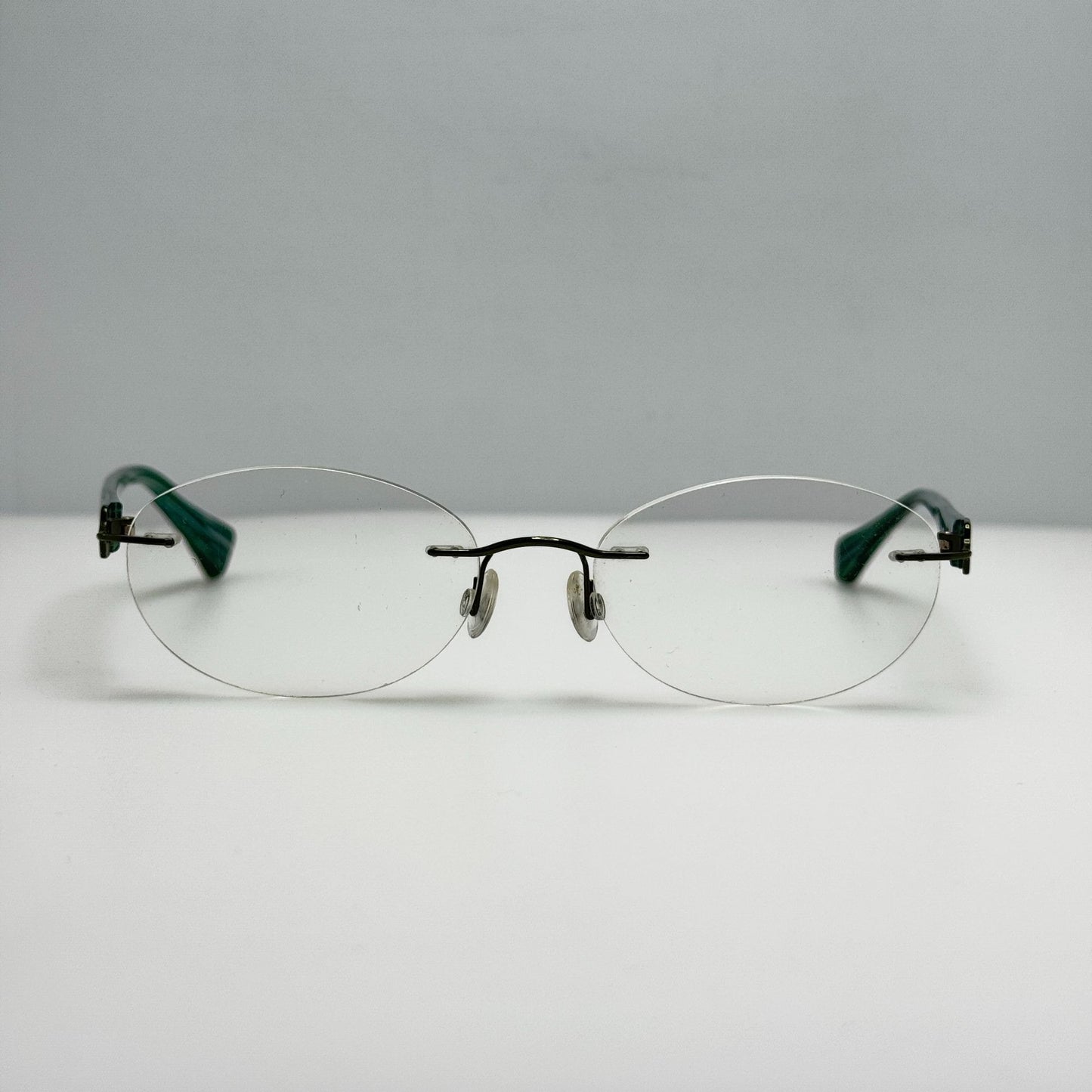 Pavi Eyeglasses Eye Glasses Frames L135 Green Marble Japan Pavi Original