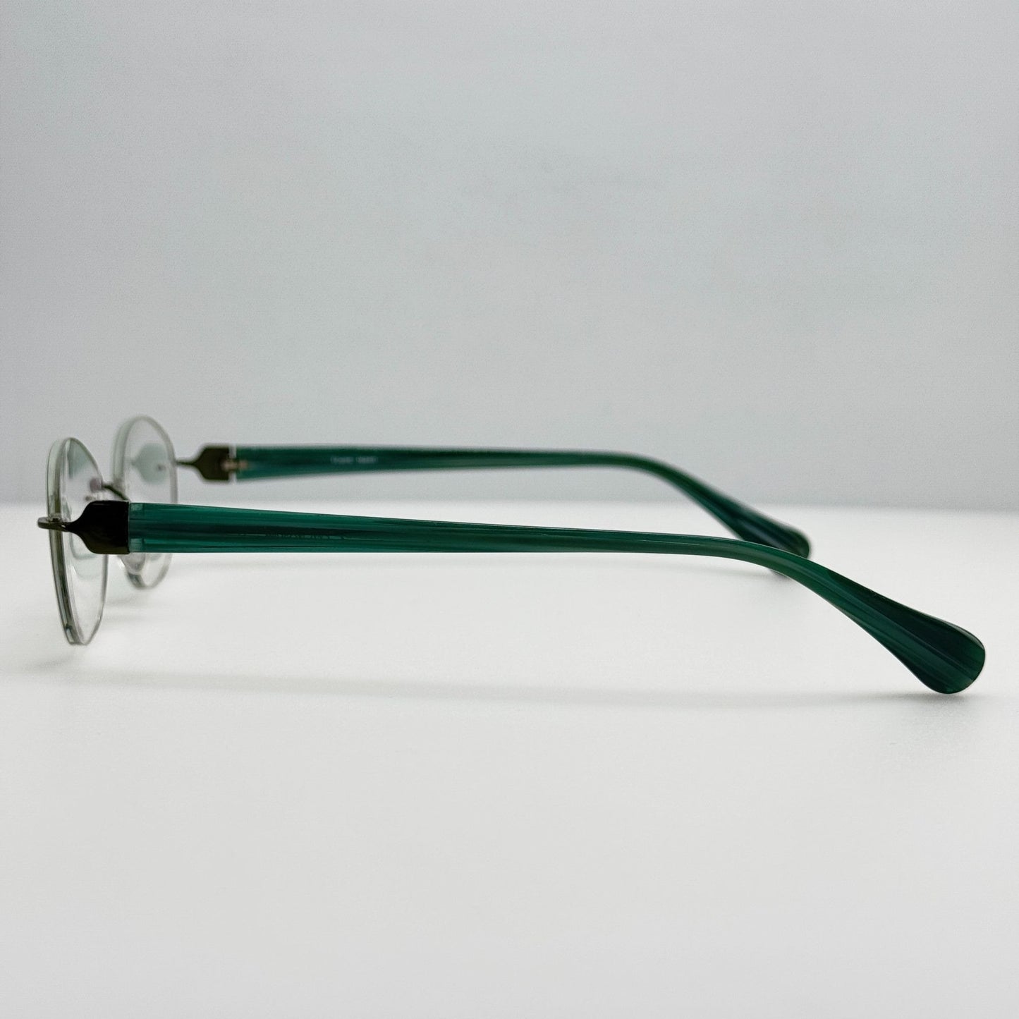 Pavi Eyeglasses Eye Glasses Frames L135 Green Marble Japan Pavi Original