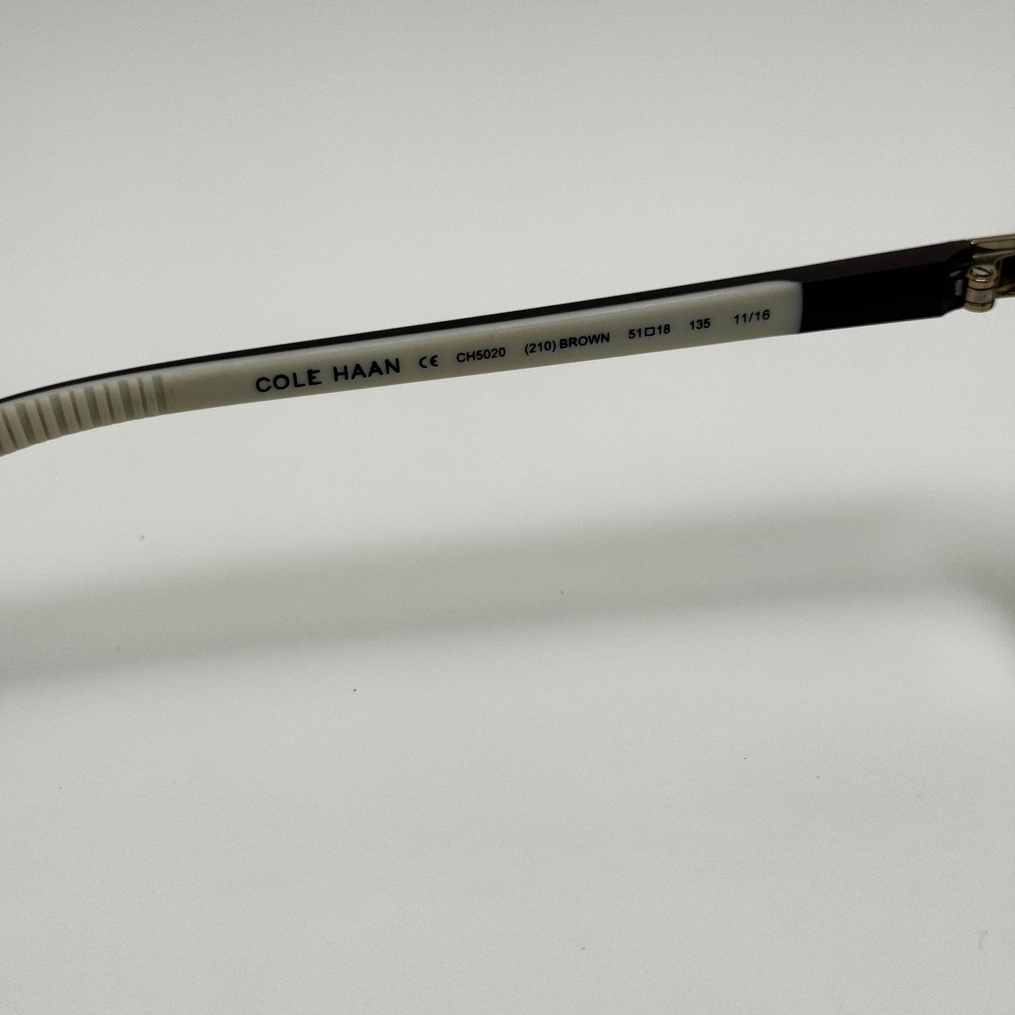 Cole Haan CH5020 210 Brown Eyeglasses Eye Glasses Frames 51-18-135
