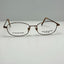 Hart Schaffner & Marx Eyeglasses Eye Glasses Frames Golden Check 720 53-18-145