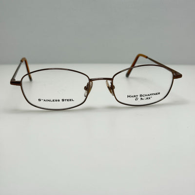 Hart Schaffner & Marx Eyeglasses Eye Glasses Frames Golden Check 720 53-18-145