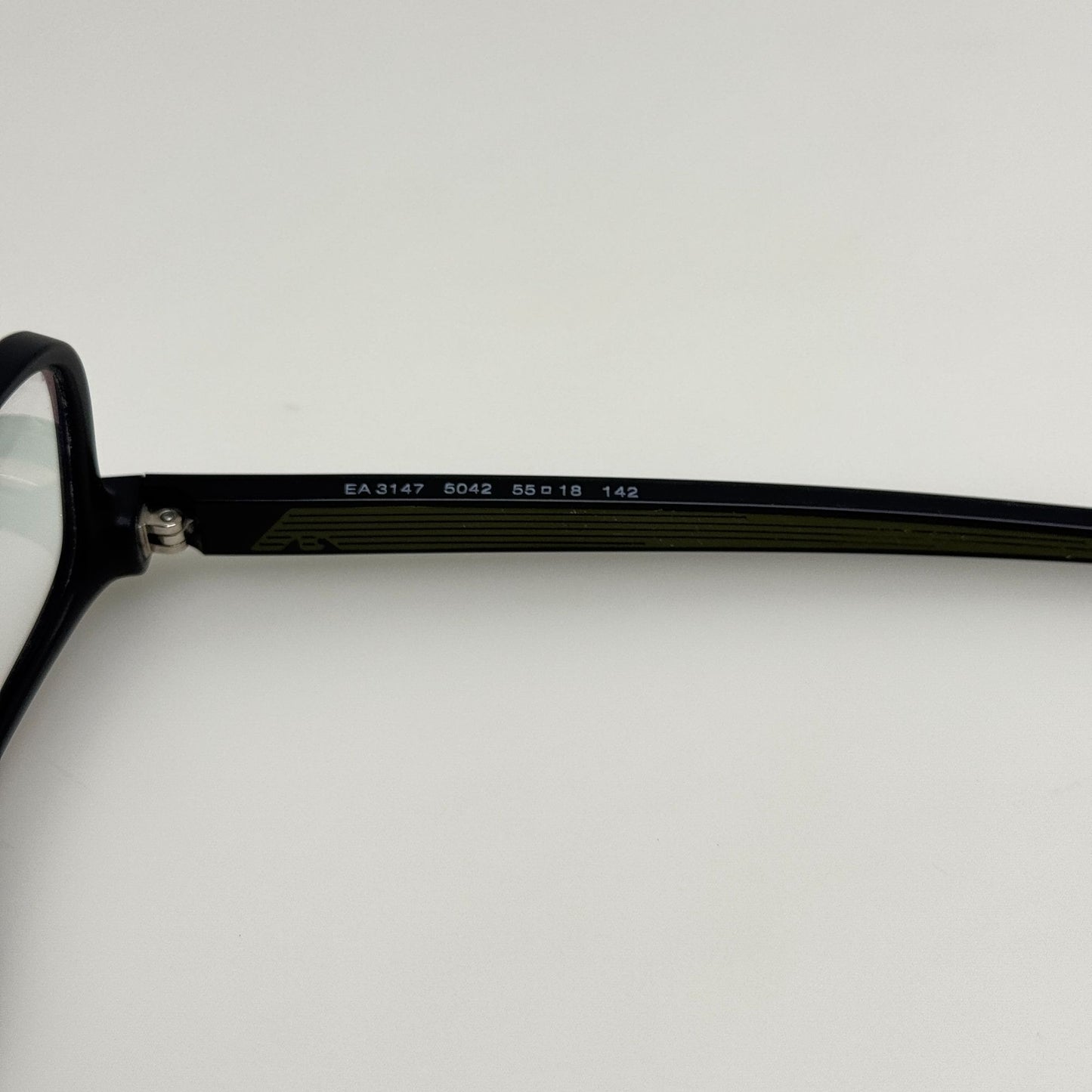 Emporio Armani EA 3147 5042 Black Eyeglasses Eye Glasses Frames 55-18-142