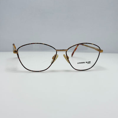 Looking Glass 9040 Gold Demi Blue Eyeglasses Eye Glasses Frames 52-18-140