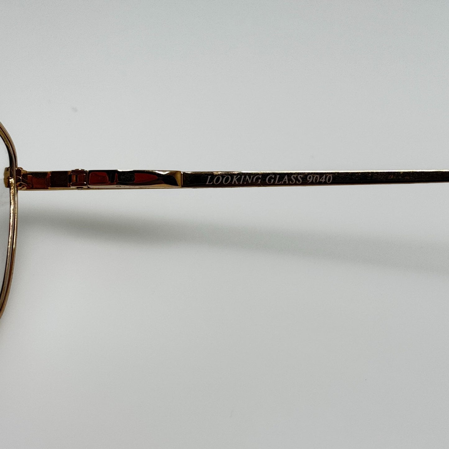 Looking Glass 9040 Gold Demi Blue Eyeglasses Eye Glasses Frames 52-18-140