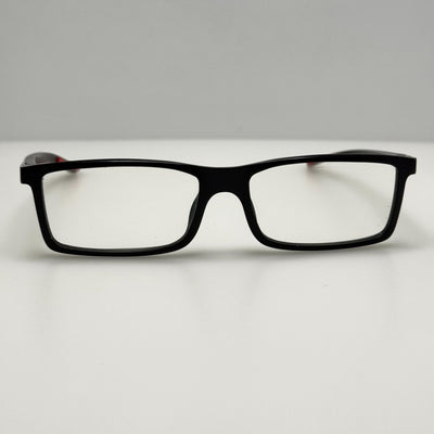 Tag Heuer TH 0512 001 TMF 26171 Eyeglasses Eye Glasses Frames Black France 56-15