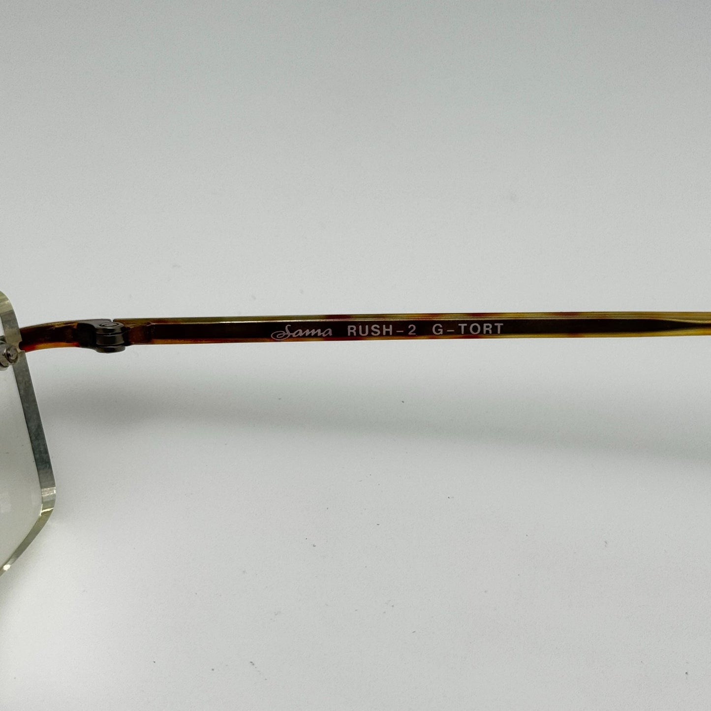 Sama Rush 2 G Tort Beta Titanium Eyeglasses Eye Glasses Frames Japan 53-20-145