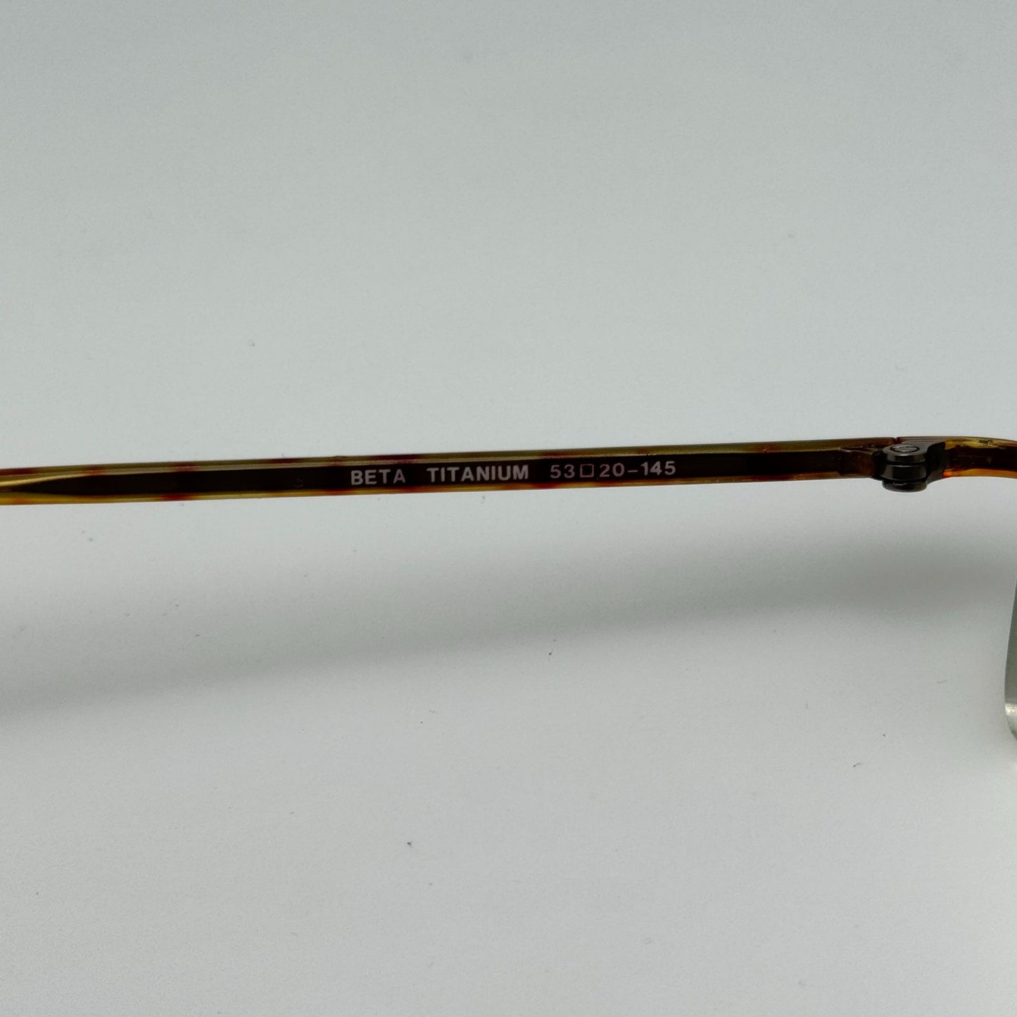Sama Rush 2 G Tort Beta Titanium Eyeglasses Eye Glasses Frames Japan 53-20-145