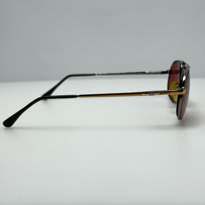 Bob Mackie Eyeglasses Eye Glasses Frames 758 Gold Silver Italy 56-15