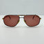 Bob Mackie Eyeglasses Eye Glasses Frames 758 Gold Silver Italy 56-15
