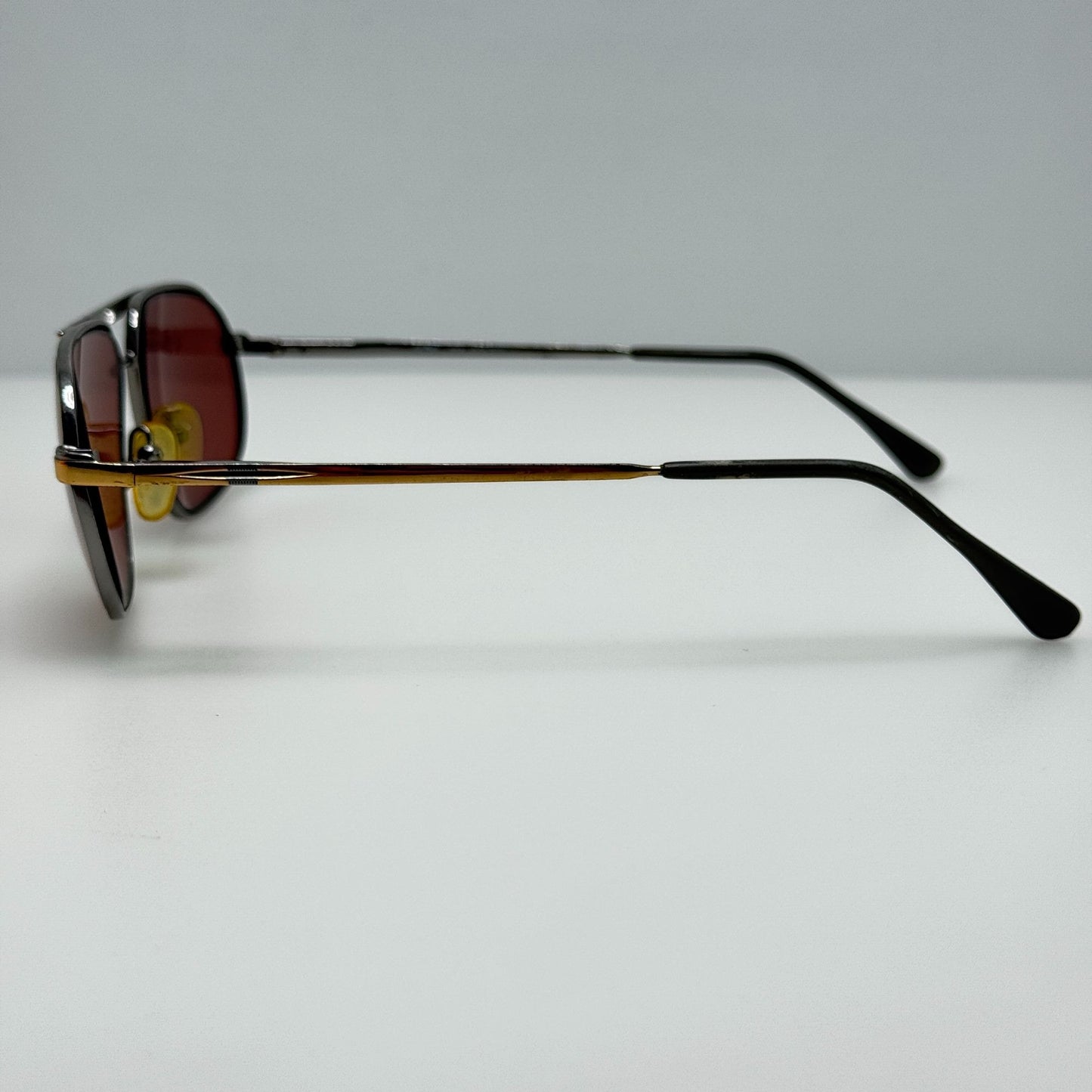Bob Mackie Eyeglasses Eye Glasses Frames 758 Gold Silver Italy 56-15