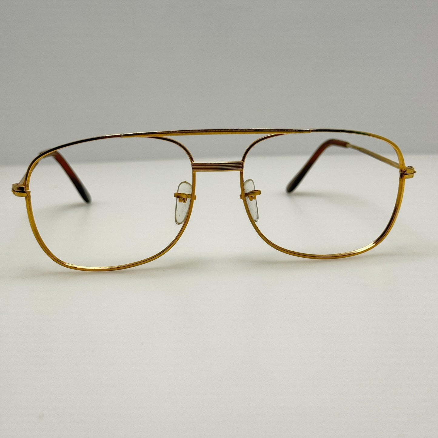 Unbranded Gold Vintage Retro Eyeglasses Eye Glasses Frames 46L