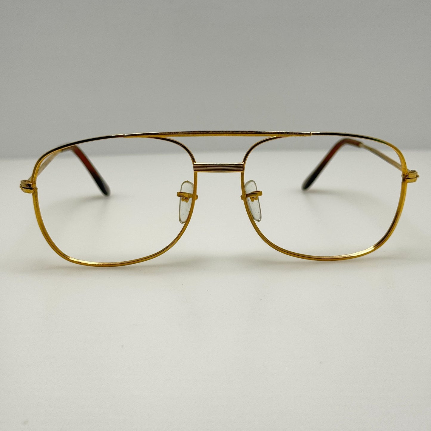 Unbranded Gold Vintage Retro Eyeglasses Eye Glasses Frames 46L