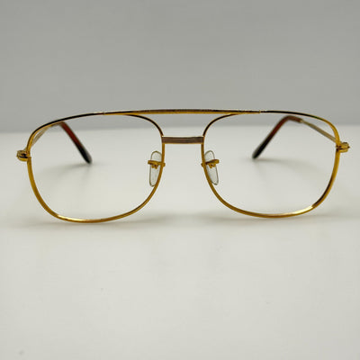 Unbranded Gold Vintage Retro Eyeglasses Eye Glasses Frames 46L