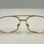 Unbranded Gold Vintage Retro Eyeglasses Eye Glasses Frames 46L