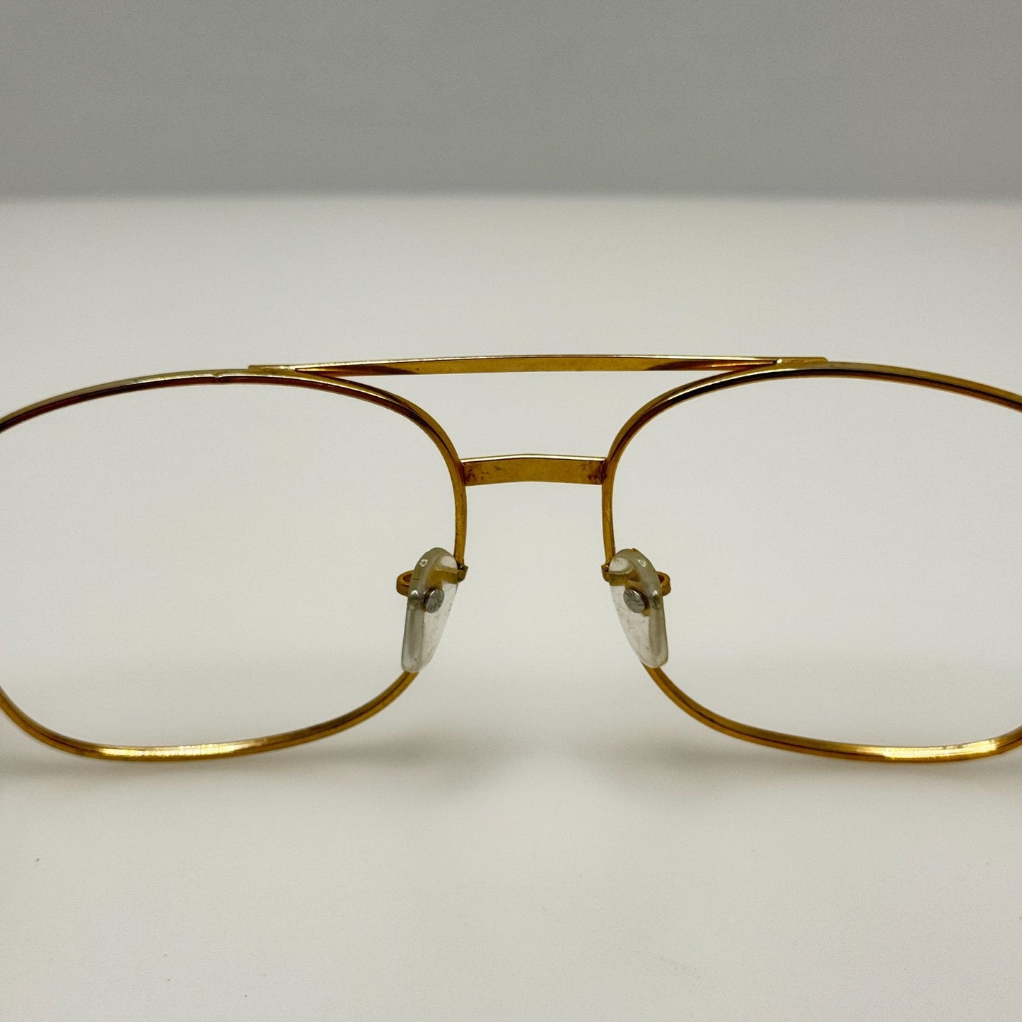 Unbranded Gold Vintage Retro Eyeglasses Eye Glasses Frames 46L