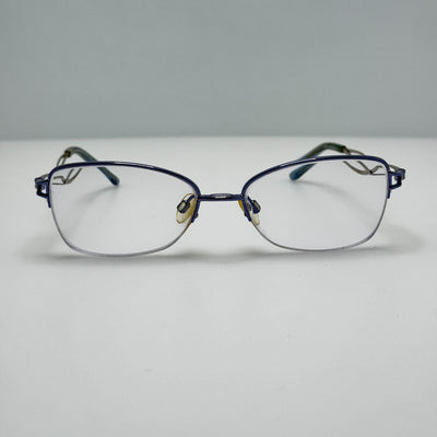 Easyclip EC 508 050 Eyeglasses Eye Glasses Frames 51-16-135 W/ Clip