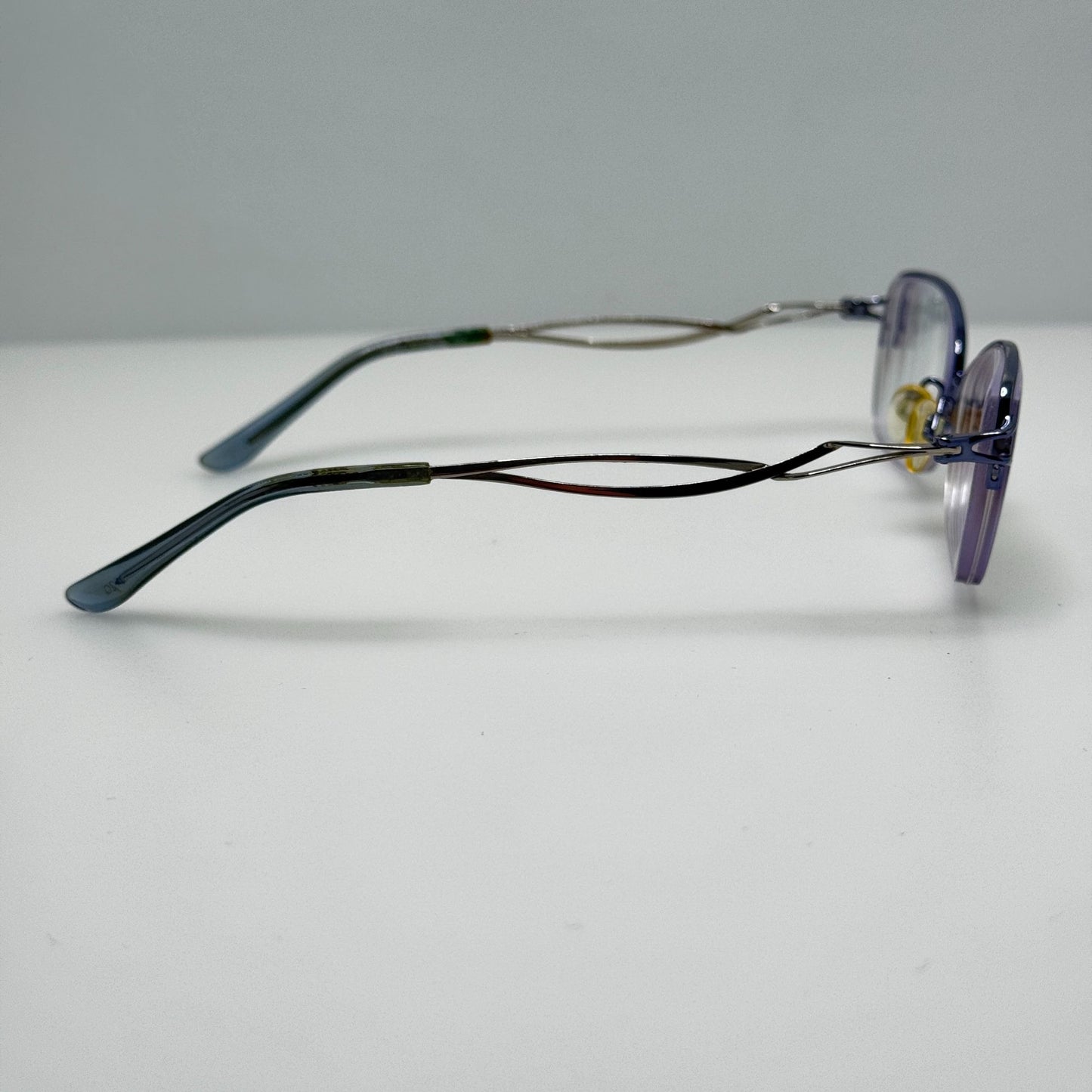 Easyclip EC 508 050 Eyeglasses Eye Glasses Frames 51-16-135 W/ Clip