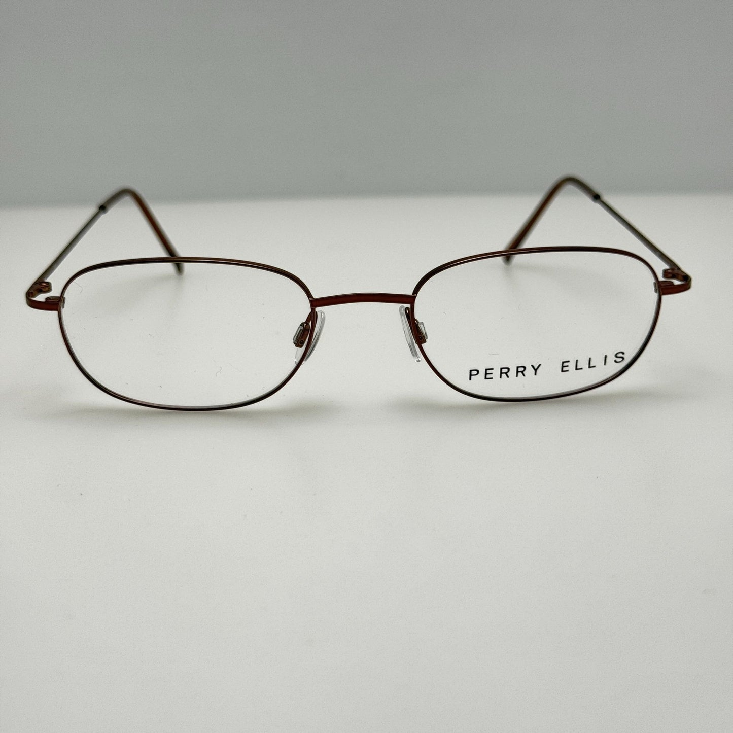 Perry Ellis PE 207 2 Brown Eyeglasses Eye Glasses Frames 51-19-140