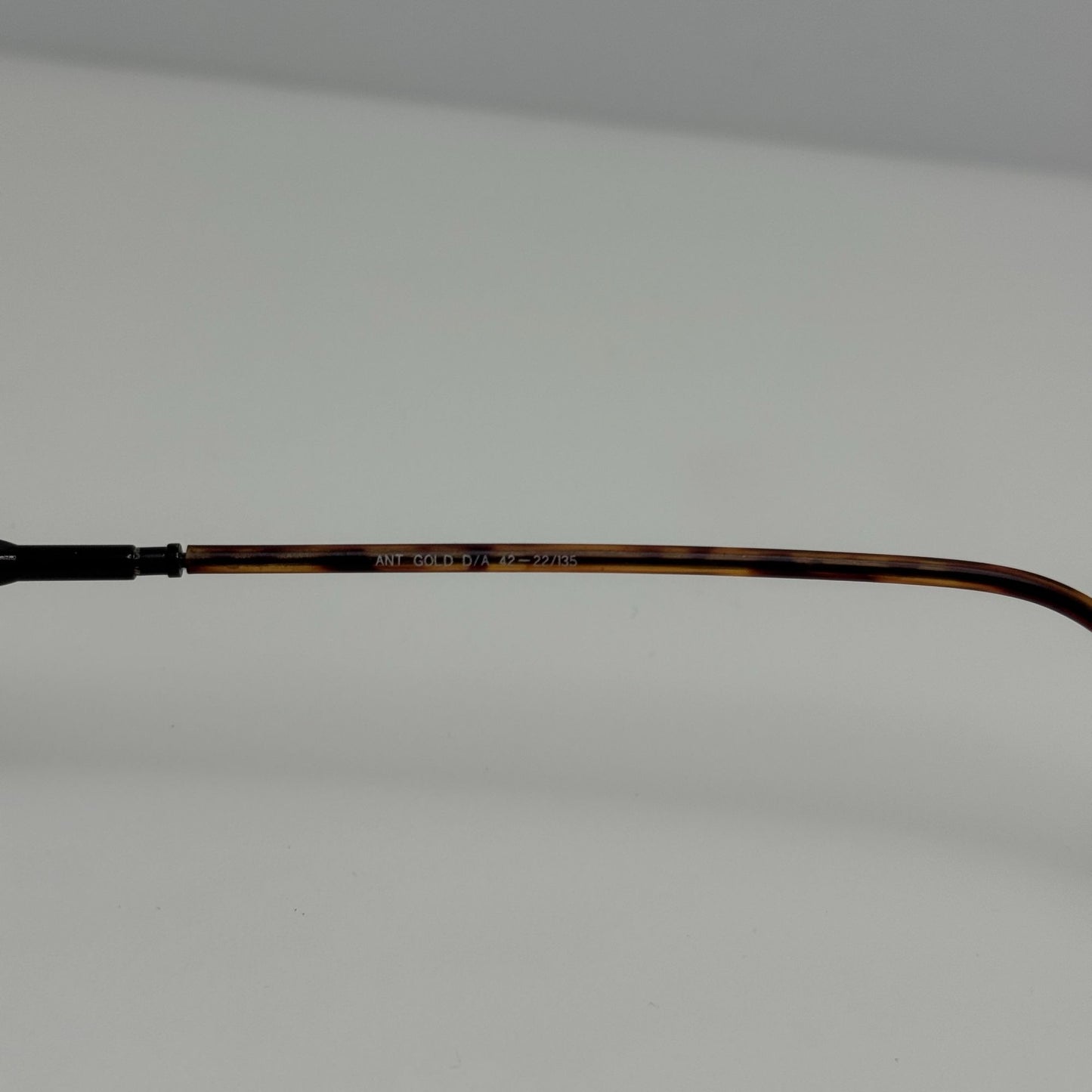 B.G. Paris AN33 Ant Gold Eyeglasses Eye Glasses Frames 42-22-135