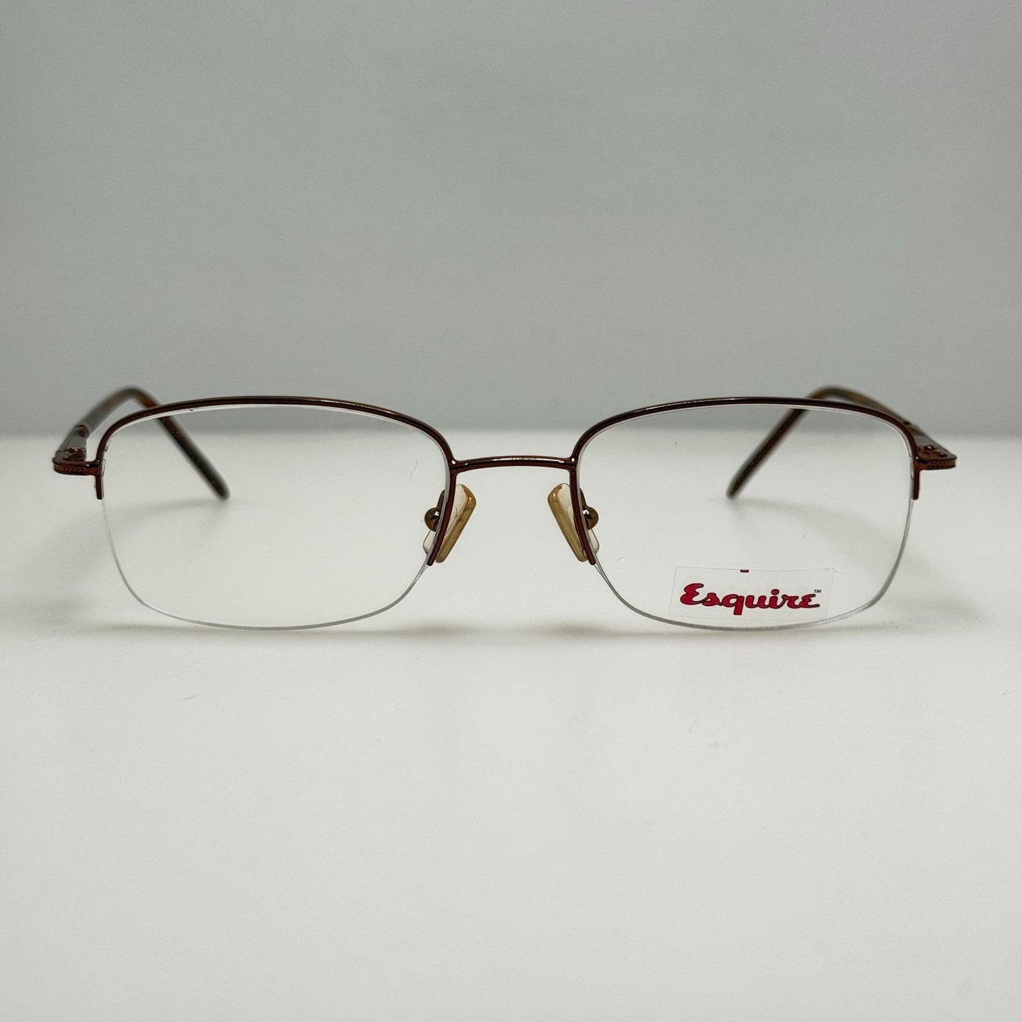 Esquire E609 Brown Eyeglasses Eye Glasses Frames 53-19-140