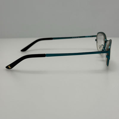 London Fog Layla Teal Eyeglasses Eye Glasses Frames 53-16-135