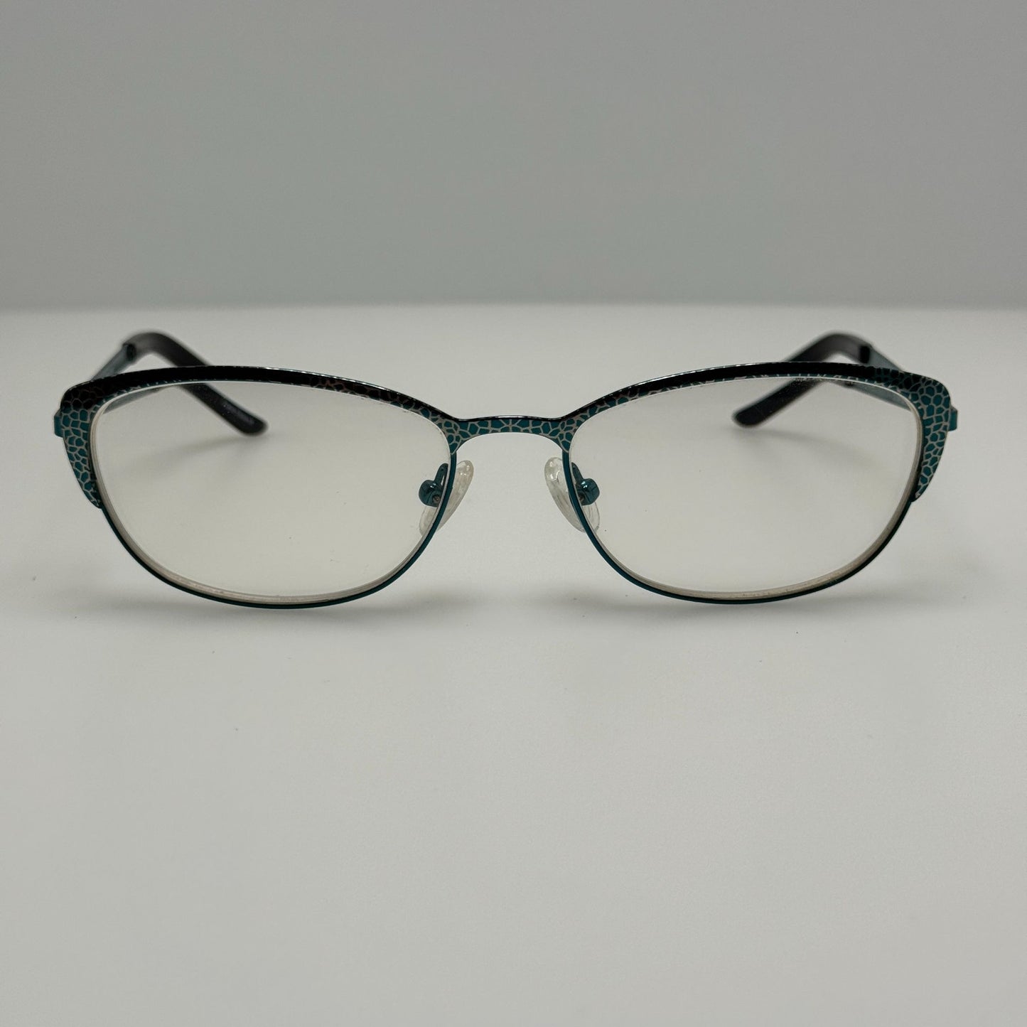 London Fog Layla Teal Eyeglasses Eye Glasses Frames 53-16-135