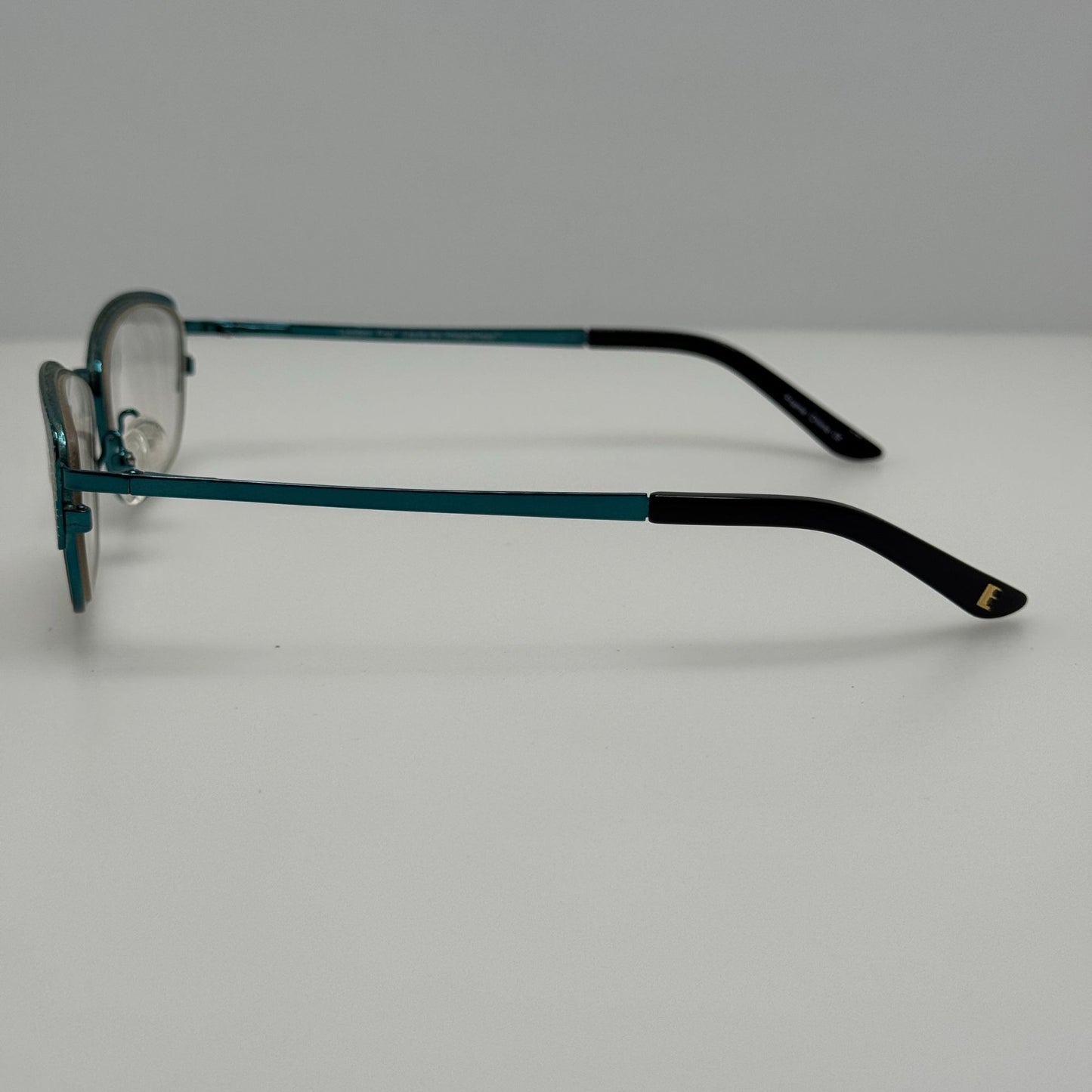 London Fog Layla Teal Eyeglasses Eye Glasses Frames 53-16-135