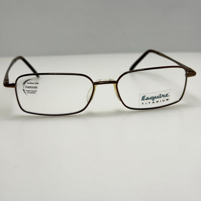 Esquire ET-14 Brown Eyeglasses Eye Glasses Frames 54-16-140