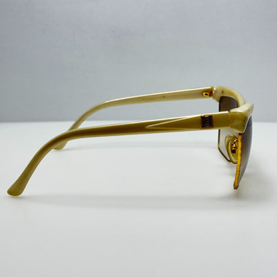 Laura Biagiotti Sunglasses Vintage Retro Pearl Gold
