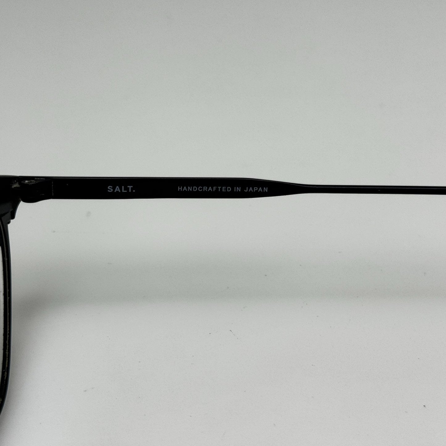 Salt. Optics Harold BS/BS Eyeglasses Eye Glasses Frames Japan W/ Clip 51-19-148