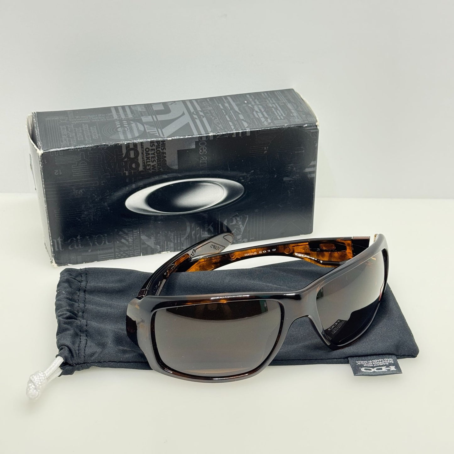 Oakley Sunglasses OO9173-05 Big Taco Tortoise USA 62-16-127 W/ Box