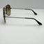 Ray Ban Sunglasses RB 3025 002/4O Aviator Large Metal Black Italy 58-14-135